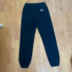 Market Black Drawstring Logo Sweatpants Men’s Medium